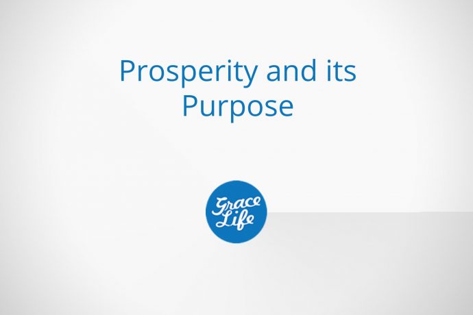 Prosperity and its Purpose