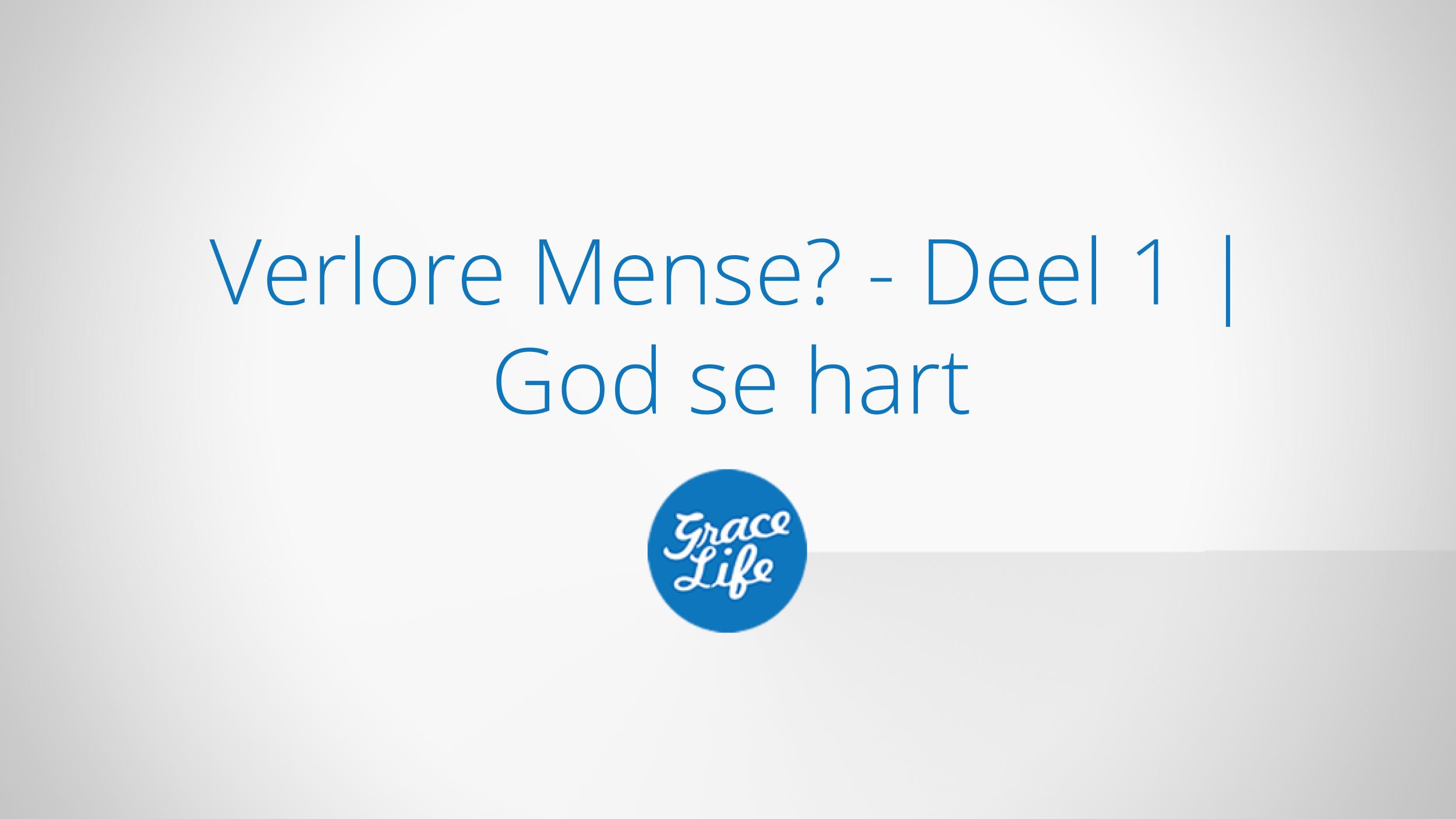 Verlore Mense?