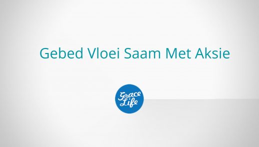 Gebed Vloei Saam Met Aksie